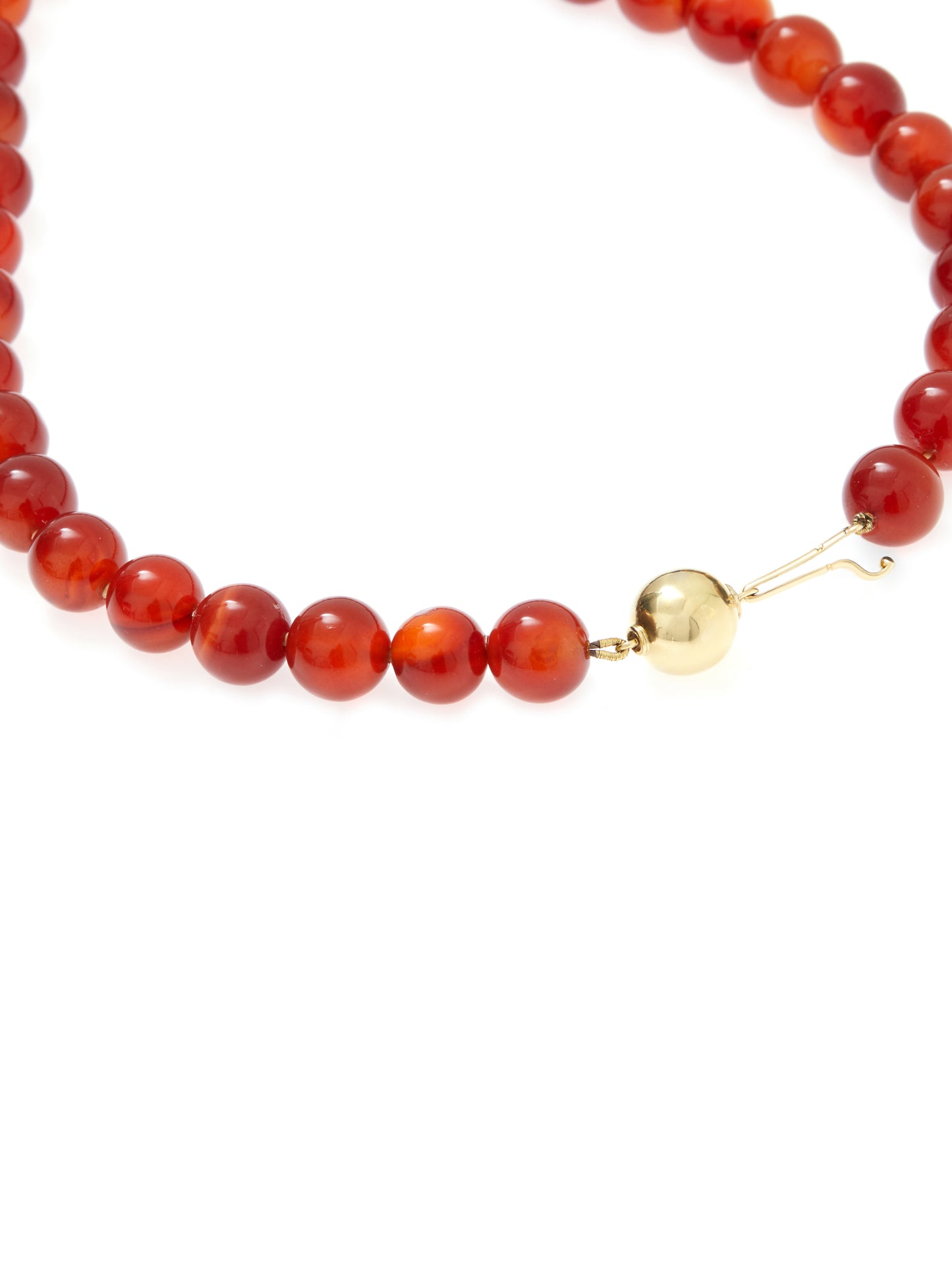 Carnelian Clasp Necklace | Onyx Clasp Necklace | juliettedujacob