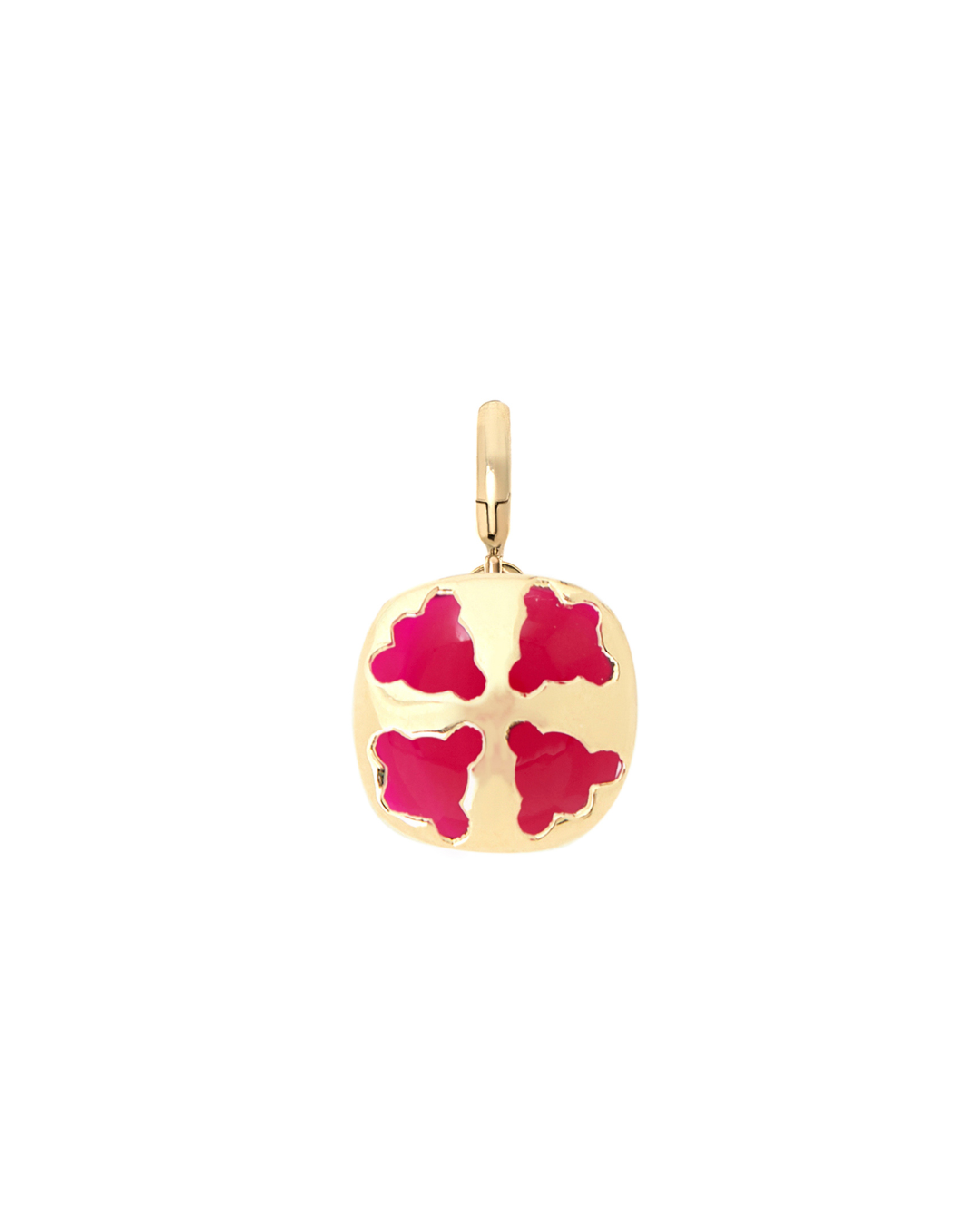 Jelly Pink Pendant | Chalcedony Charm & Pendant | juliettedujacob