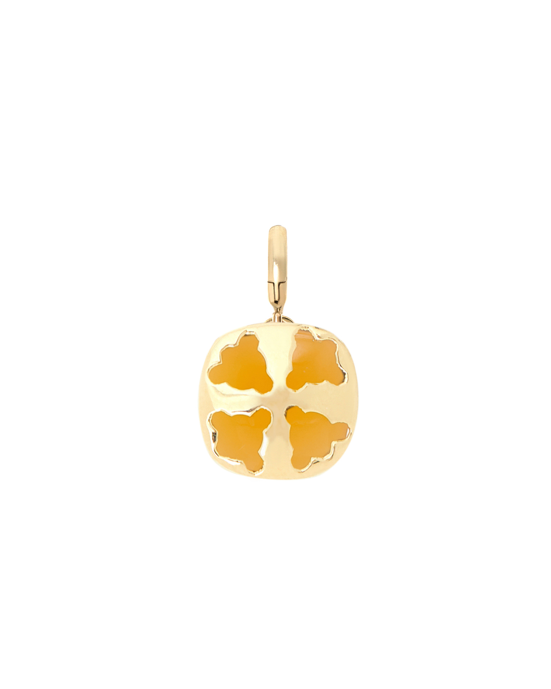 Jelly Orange Pendant | Chalcedony Charm & Pendant | juliettedujacob