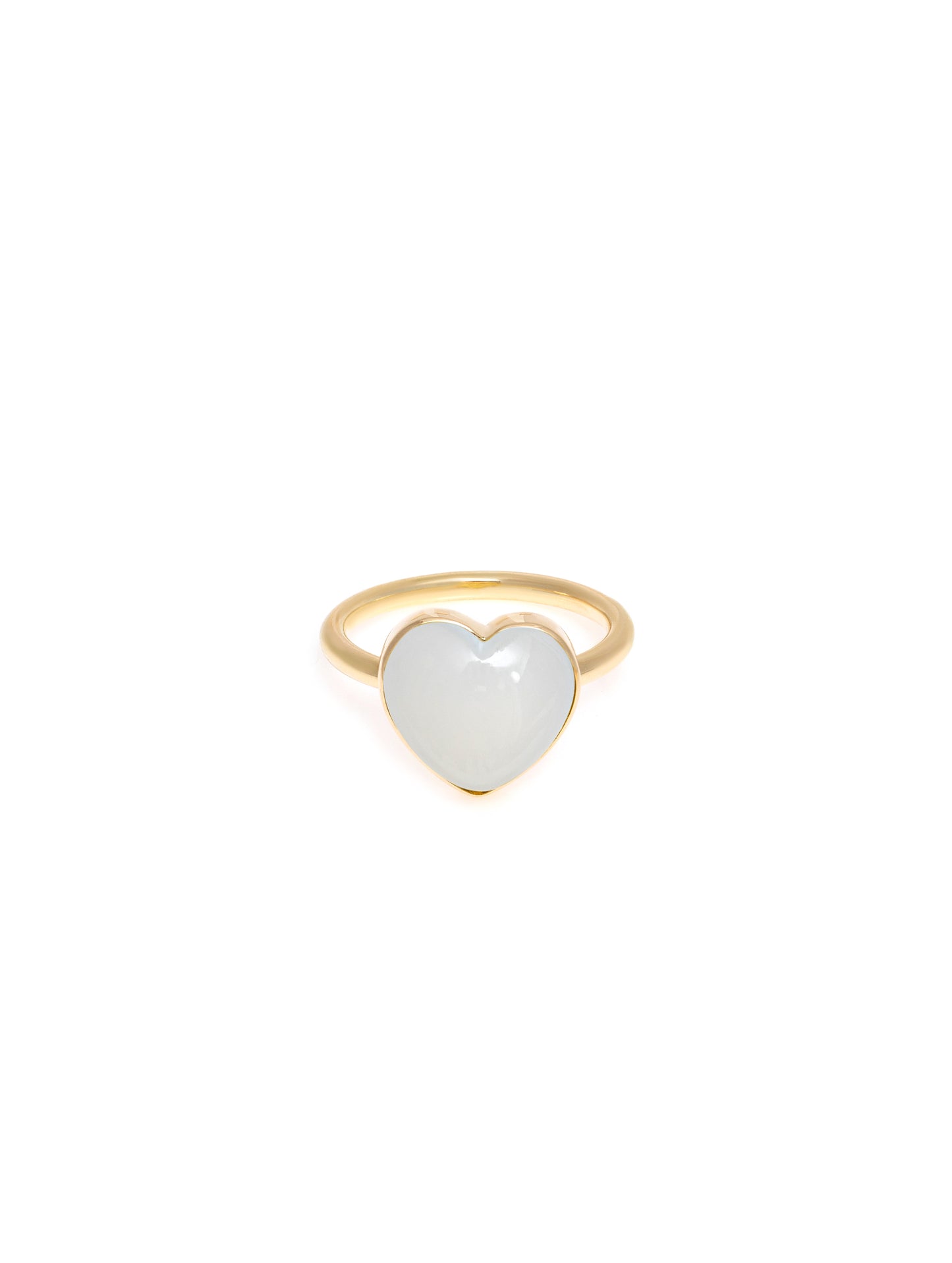 White Heart Ring | White, Onyx Family | juliettedujacob