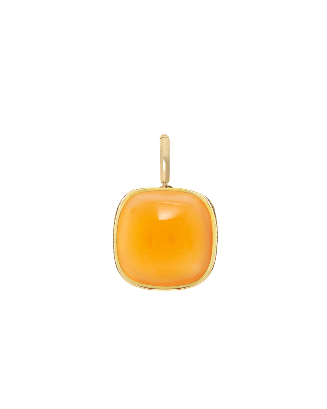 Jelly Orange Chalcedony Pendant