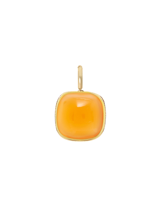 Jelly Orange Pendant | Chalcedony Charm & Pendant | juliettedujacob