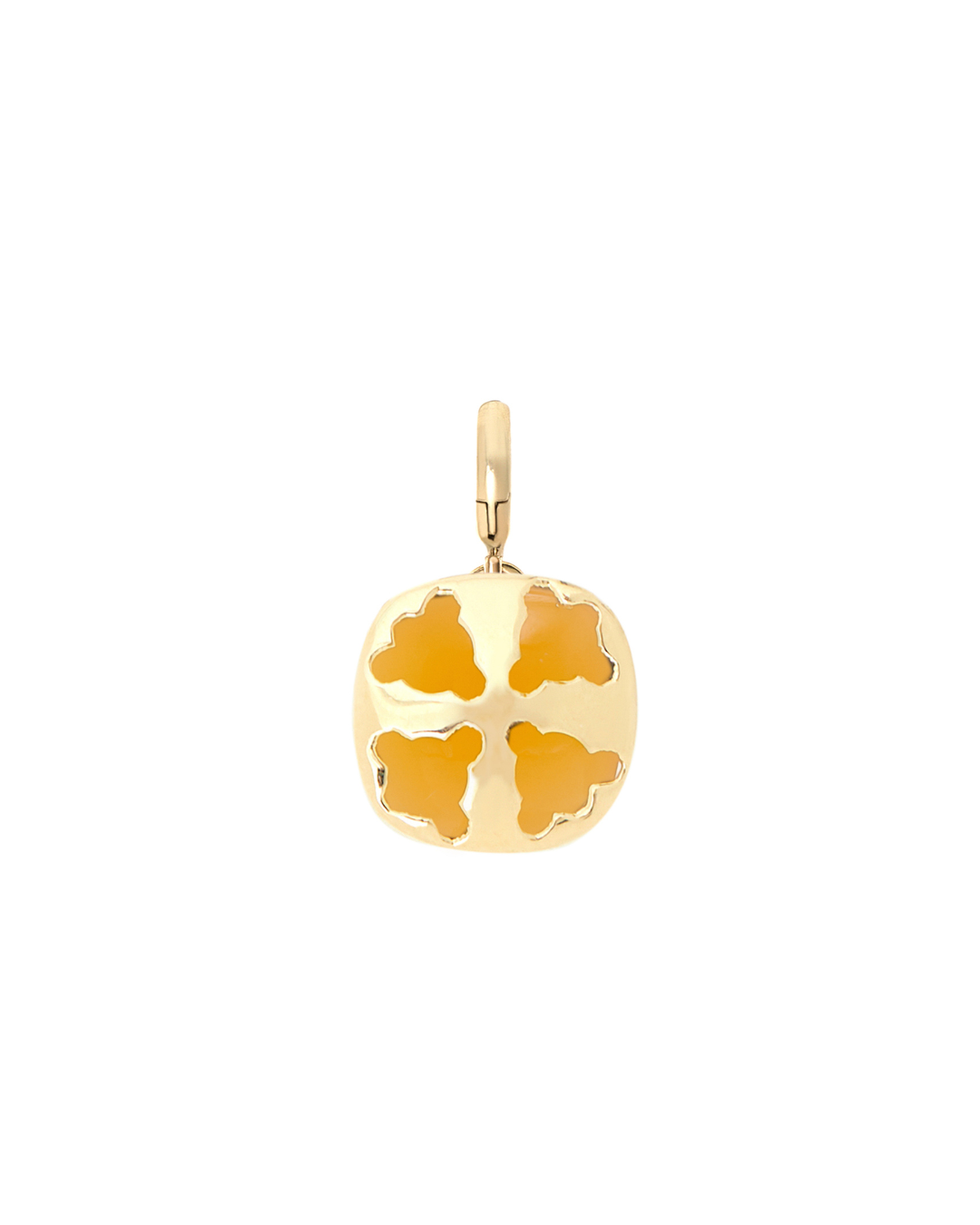 Jelly Orange Chalcedony Pendant