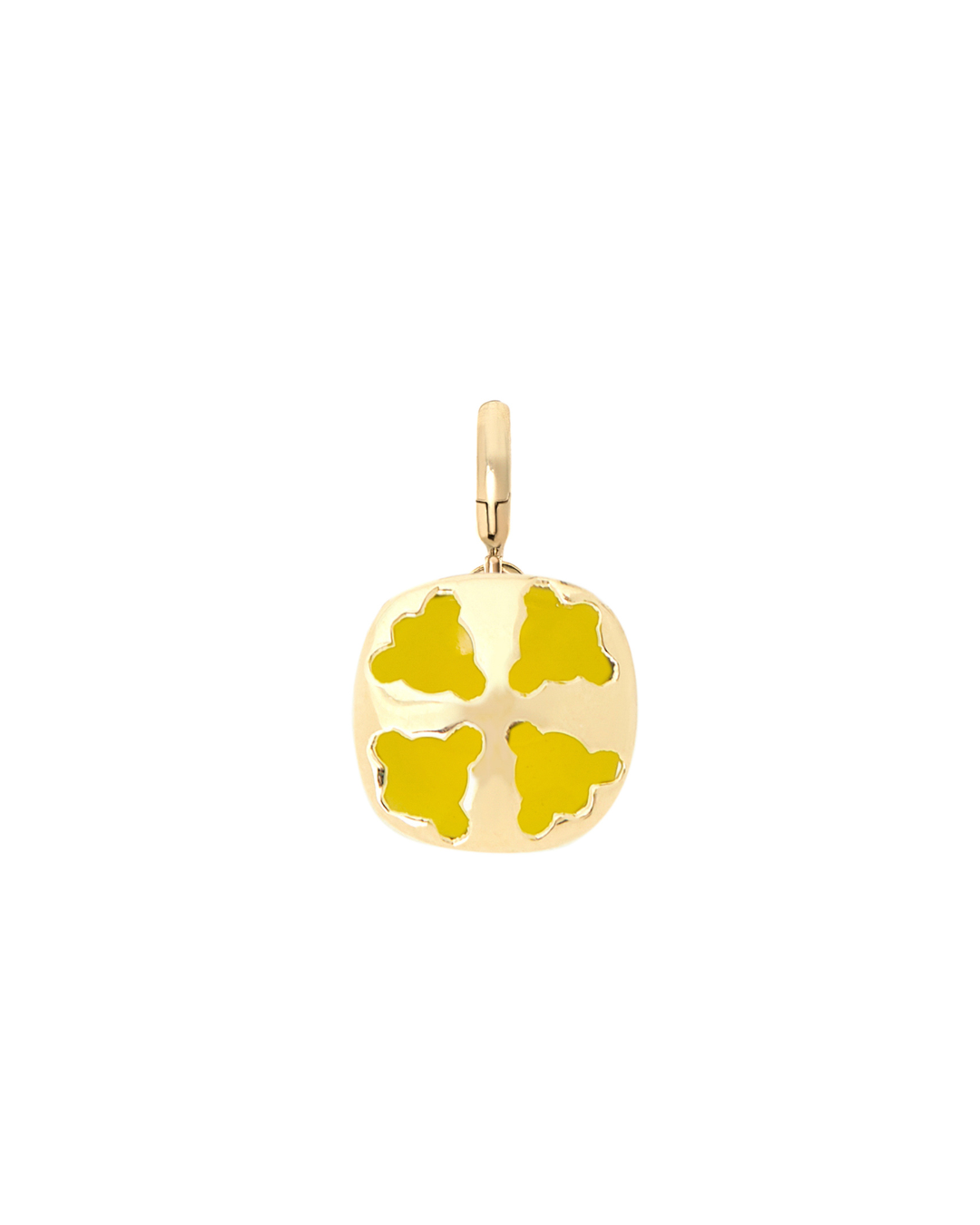 Jelly Yellow Chalcedony Pendant