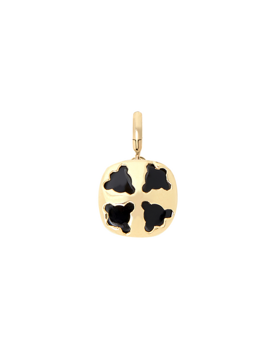 Jelly Black Pendant | Chalcedony Charm & Pendant | juliettedujacob