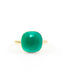 Jelly Green Chalcedony Ring