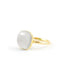 Jelly Grey Chalcedony Ring