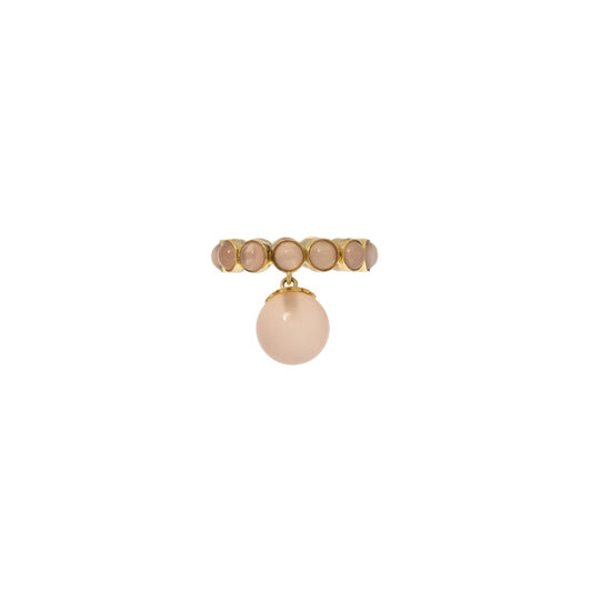 Rose Hanging Ring | Yellow Gold Ring | juliettedujacob