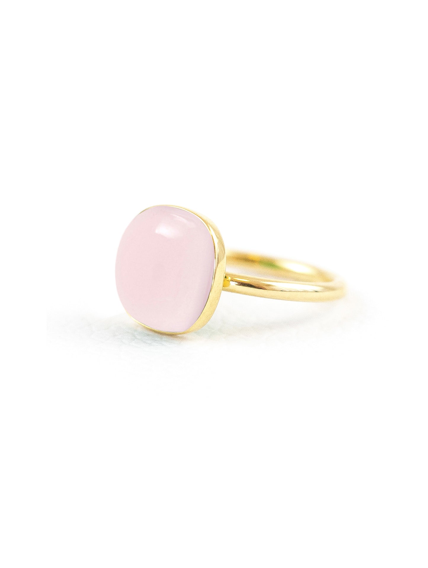Jelly Lavender Chalcedony Ring
