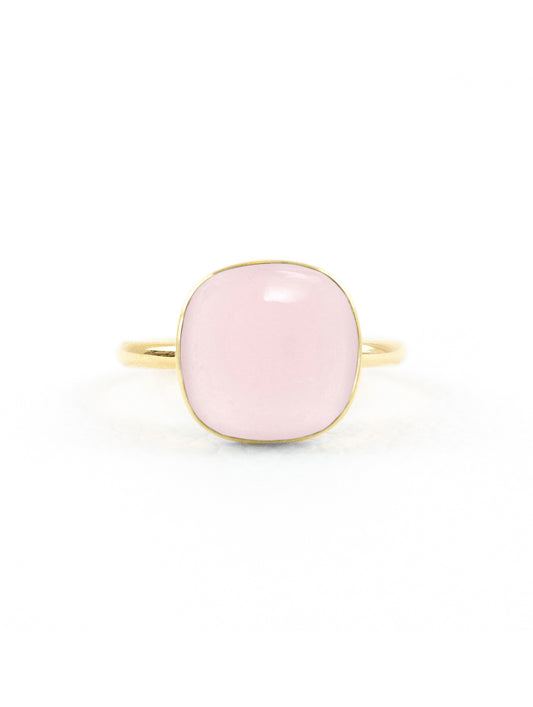 Jelly Lavender Ring | Yellow Chalcedony Ring | juliettedujacob