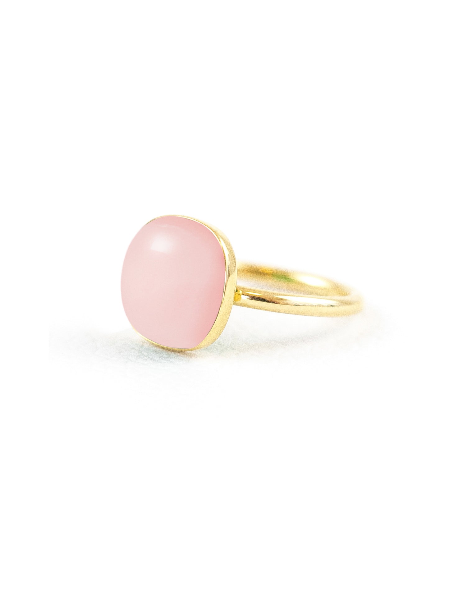 Jelly Rose Chalcedony Ring