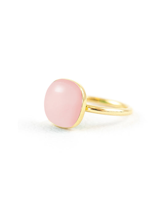 Jelly Chalcedony Ring | Rose Chalcedony Ring | juliettedujacob